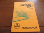 Instructieboek Autobianchi Primula 65C ca 1968, Ophalen of Verzenden
