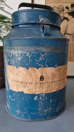 Brocante oude blauwe bus of pot
28 cm hoog

., Ophalen of Verzenden