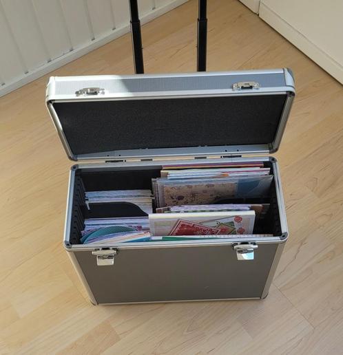 Glober Flexkoffer/ Trolley / Scrappapier koffer, Hobby en Vrije tijd, Scrapbooking, Zo goed als nieuw, Overige typen, Overige merken