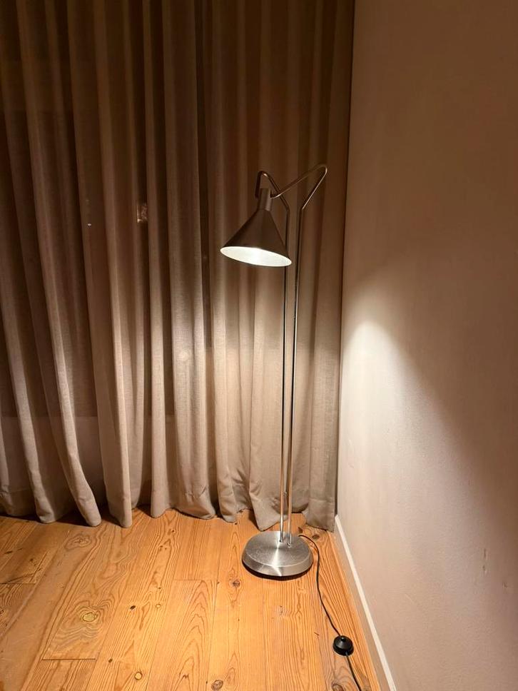 Vintage Dijkstra vloerlamp, Huis en Inrichting, Lampen | Vloerlampen, Zo goed als nieuw, 150 tot 200 cm, Metaal, Ophalen