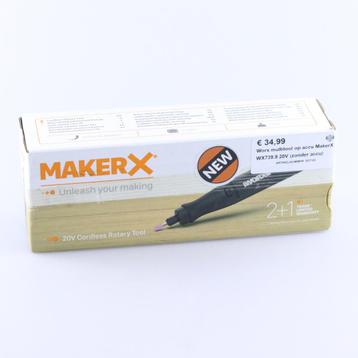 Worx multitool op accu MakerX WX739.9 20V (zonder accu) beschikbaar voor biedingen