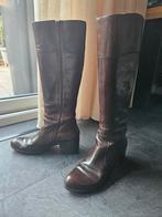 Linea Zeta Bruine hoge laarzen maat 39, gedragen, Kleding | Dames, Schoenen, Hoge laarzen, Bruin, Ophalen of Verzenden, Linea Zeta