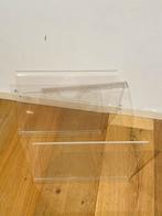 Transparant Acryl Tijdschriftenrek, Ophalen of Verzenden, Zo goed als nieuw