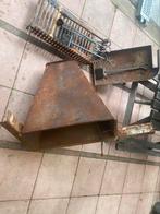 Vintage haard en haardgereedschap, Ophalen of Verzenden, Gebruikt, Houthaard
