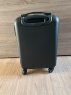 Zwarte koffer handbagage, Sieraden, Tassen en Uiterlijk, Koffers, Ophalen, 50 tot 60 cm, Hard kunststof, Zo goed als nieuw