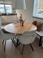 Studio Henk Tafel - Rond - 130cm, Huis en Inrichting, Ophalen, Gebruikt, 100 tot 150 cm, Vier personen