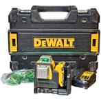 DeWalt DCE0811G Kruislijn Laser | Incl. koffer, Doe-het-zelf en Verbouw, Ophalen of Verzenden, Zo goed als nieuw