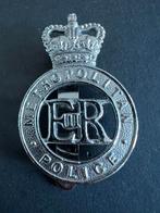 Metropolitan Police Cap Badge - Queen's Crown, Ophalen of Verzenden