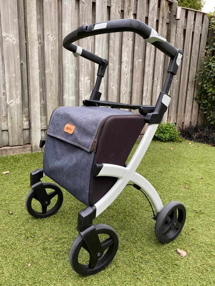 Rollz Flex - hippe (boodschappen) rollator met duwbeugel, Diversen, Rollators, Zo goed als nieuw, Lichtgewicht, Opvouwbaar, Ophalen