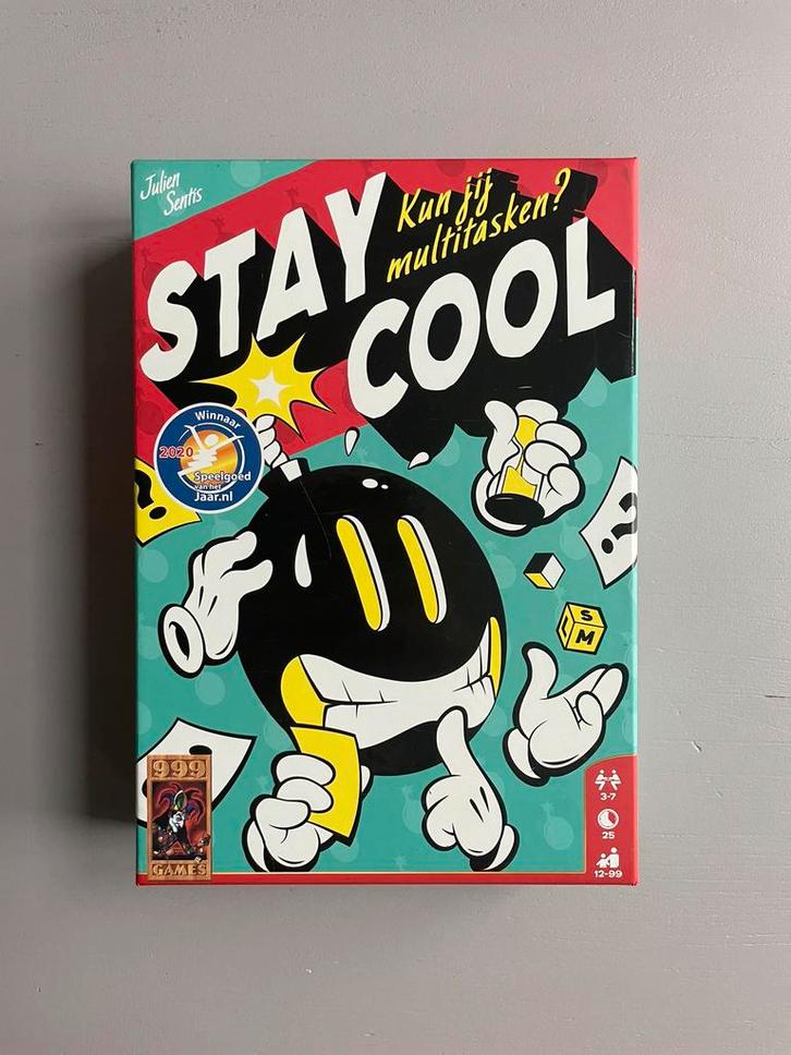 Stay Cool, Hobby en Vrije tijd, Gezelschapsspellen | Bordspellen, Zo goed als nieuw, Drie of vier spelers, Vijf spelers of meer