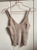 H&M topje beige, Ophalen of Verzenden, Zo goed als nieuw, Beige, Zonder mouw