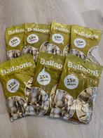 100 gouden ballonnen (Trouwdecoratie), Ophalen of Verzenden, Nieuw, Feestartikel, Geboorte of Huwelijk