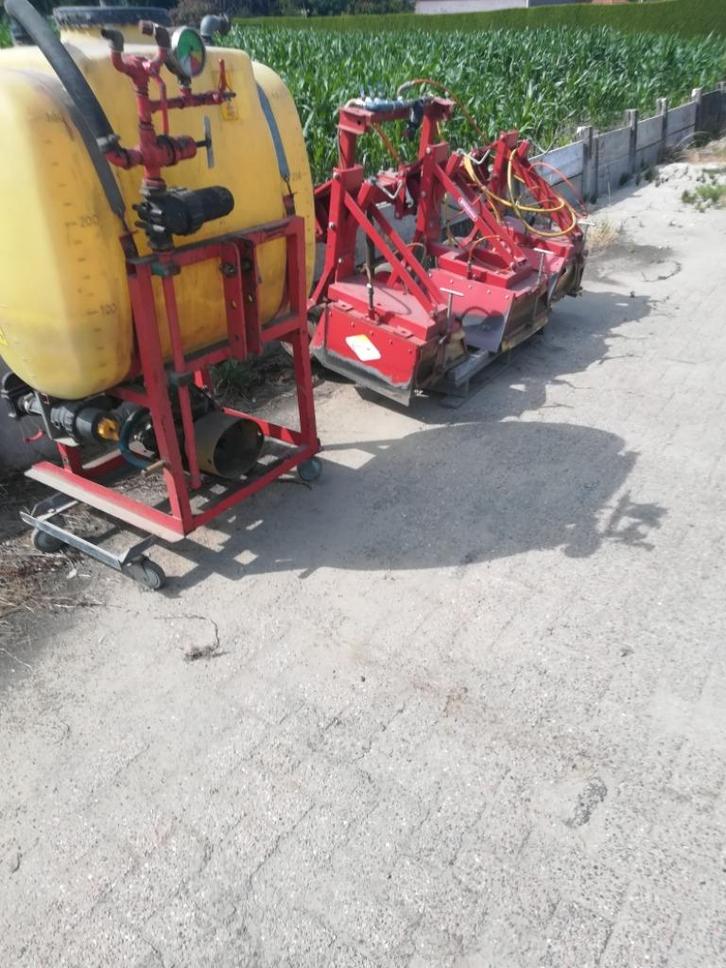 Ingaasmachine ,rijenspuit, sporenwisser Reefer Dieseltank, Zakelijke goederen, Agrarisch | Werktuigen, Akkerbouw, Bollenteelt
