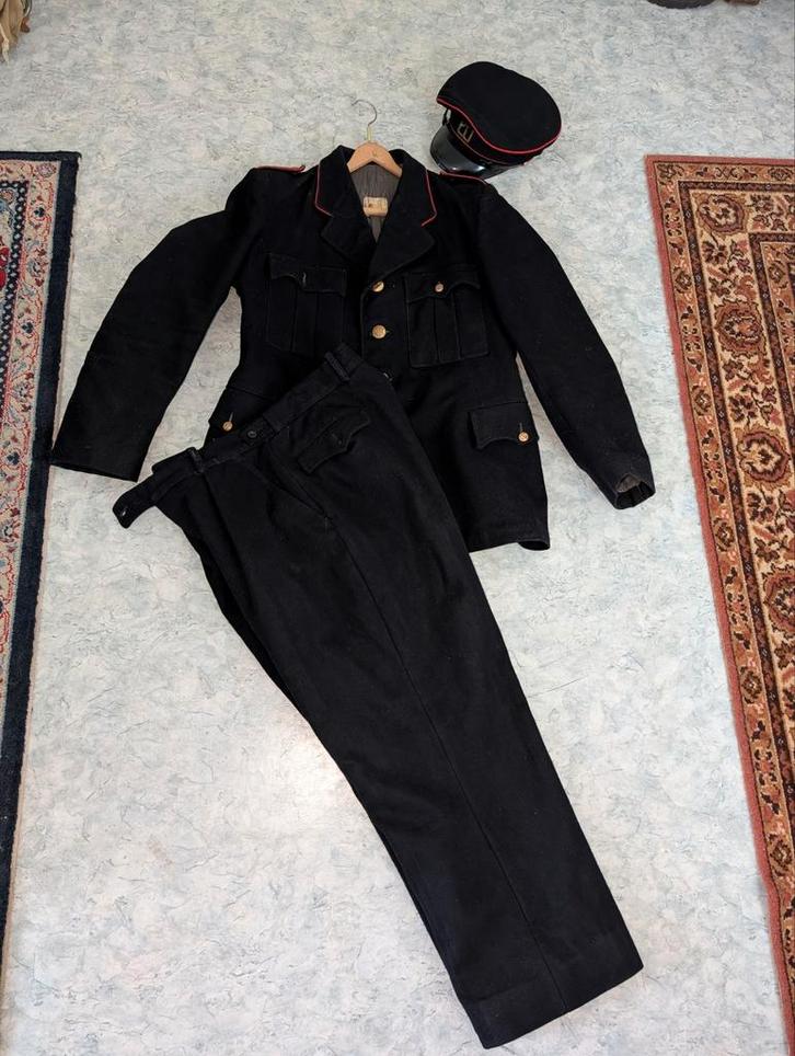 PTT Postbode uniform, 1950/1970, Hobby en Vrije tijd, Kostuums, Theaterbenodigdheden en LARP, Gebruikt, Ophalen of Verzenden
