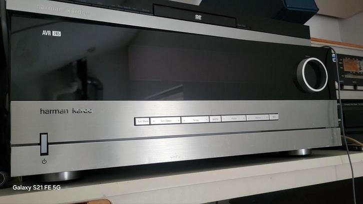 Harman Kardon AVR 745 Receiver, Audio, Tv en Foto, Versterkers en Receivers, Gebruikt, 7.1, 120 watt of meer, Overige merken, Ophalen of Verzenden