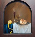 Stilleven olieverf schilderij, Ophalen of Verzenden