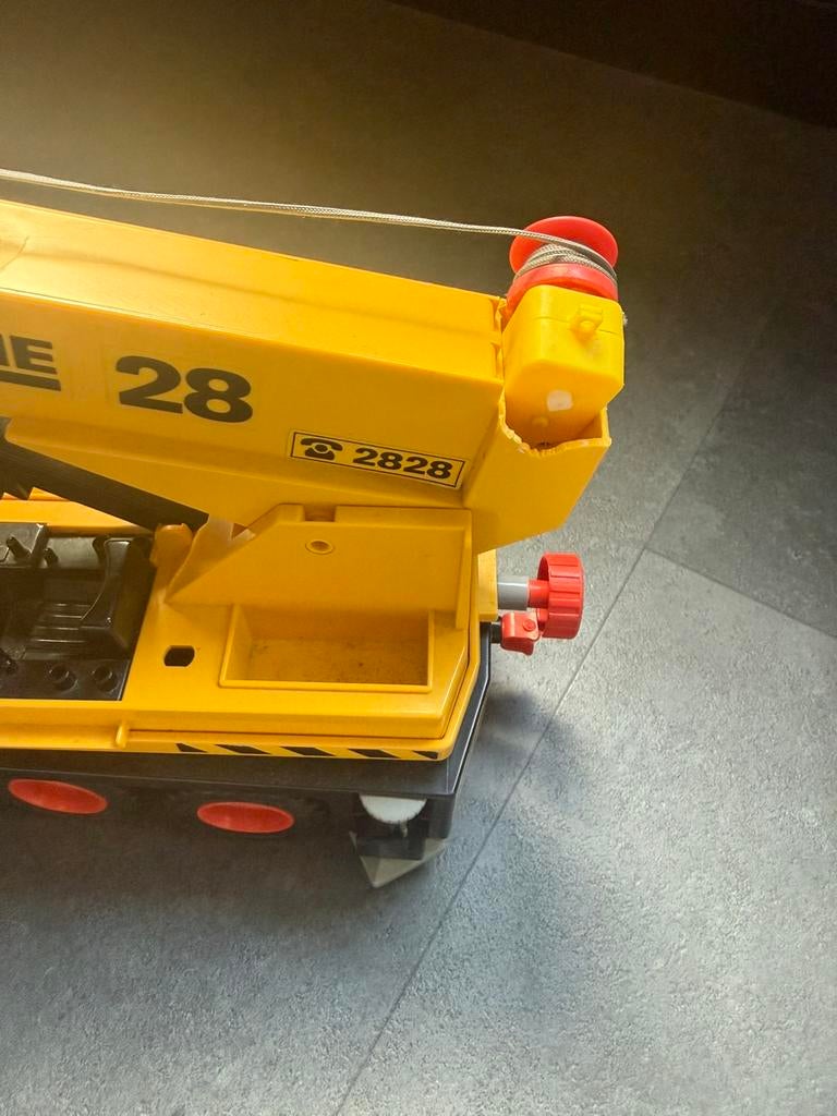 Playmobil mobile kraanwagen, Kinderen en Baby's, Speelgoed | Playmobil, Ophalen of Verzenden, Zo goed als nieuw