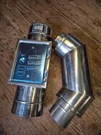 Dubbelwandige buis houtkachel inspectieluik, Doe-het-zelf en Verbouw, Buizen en Afvoer, Ophalen, Afvoer, Nieuw, Rvs