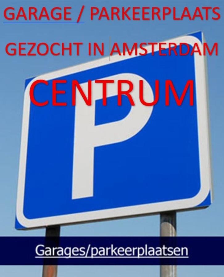 Parkeerplaats gezocht Amsterdam Centrum, Auto diversen, Autostallingen en Garages