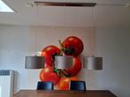Fendi hanglampen 3x voor boven eettafel, Verzenden, Zo goed als nieuw, Stof, Minder dan 50 cm
