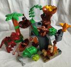 Duplo grote dino set 5598 Dino Valley compleet, Ophalen of Verzenden, Zo goed als nieuw, Duplo