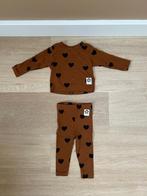Z.g.a.n. Setje van Mini Rodini, longsleeve + legging, 68 74, Meisje, Ophalen of Verzenden, Zo goed als nieuw, Setje