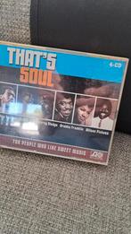 4 cd box  THAT'S SOUL  ,for people who like sweet music., Ophalen of Verzenden, Zo goed als nieuw, Boxset