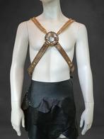 Harnas met kettingen leer heren. NIEUW!! ACTIE!!, Kleding | Heren, Nieuw, Overige maten, Ophalen of Verzenden, Overige thema's