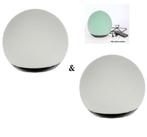 Led Bol set/2 lampen met kleurwisseling Scherp geprijsd !, Verzenden, Nieuw, Metaal, Minder dan 50 cm