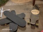4 Skateboards (incl. Longboard) - Gebruikt, Sport en Fitness, Skateboarden, Ophalen of Verzenden, Gebruikt, Skateboard, Longboard