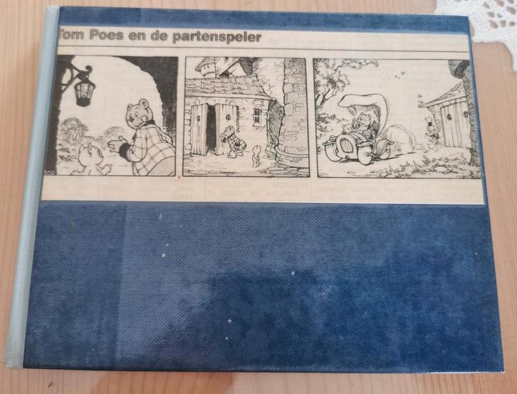 Tom Poes en de partenspeler, krantenknipsels Ingebonden, '90, Boeken, Humor, Gelezen, Ophalen of Verzenden
