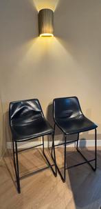 Barkrukken van ByBoo, Huis en Inrichting, Barkrukken, Gebruikt, Leer, Ophalen of Verzenden, 90 cm of meer