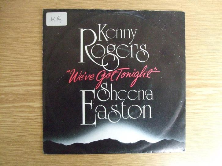 KENNY ROGERS & SHEENA EASTON  WE'VE GOT TONIGHT / YOU ARE SO, Cd's en Dvd's, Vinyl Singles, Zo goed als nieuw, Single, Pop, 7 inch