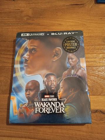 Wakanda Forever (4K Ultra HD + Blu-ray)(Steelbook) beschikbaar voor biedingen