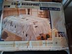 Sprei of woondeken 2 persoons, Wit, Overige typen, Tweepersoons, Ophalen of Verzenden