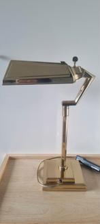 Stijlvolle bronzen bureaulamp, Huis en Inrichting, Lampen | Tafellampen, Ophalen of Verzenden, Zo goed als nieuw, Metaal, Minder dan 50 cm