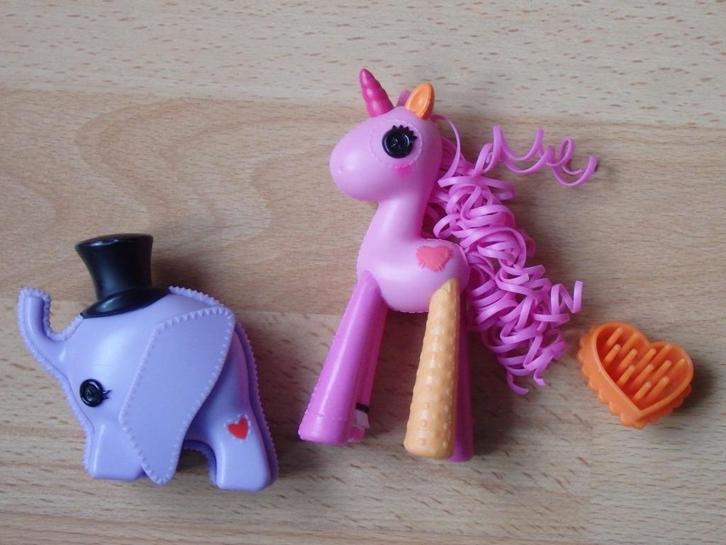 Mini Lala-Oopsies Horse Hazelnut en olifantje, Kinderen en Baby's, Speelgoed | Overig, Gebruikt, Ophalen