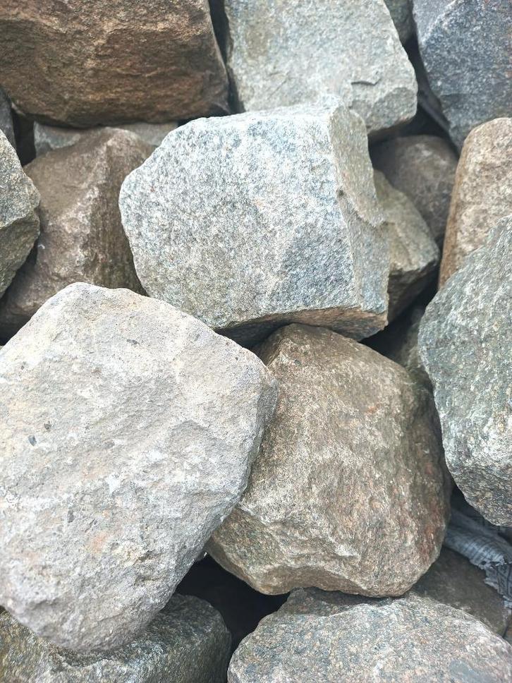 Graniet Keien Grijs Bruin 18-16cm, Tuin en Terras, Grind, Keien en Split, Nieuw, Kei, Multi, Graniet, Ophalen