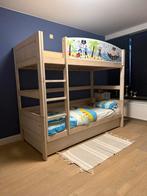 Lifetime houten stapelbed 90x200 – massief hout, goede staat, Kinderen en Baby's, Kinderkamer | Stapelbedden en Hoogslapers, Ophalen