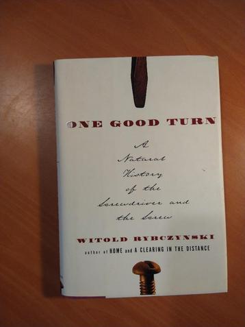 Rybczynski, Witold. One good turn beschikbaar voor biedingen