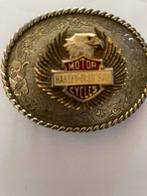 Mooie bewerkte Harley Davidson buckel uit 1978!!, Ophalen of Verzenden, Zo goed als nieuw, Zwart, Minder dan 95 cm