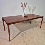 H.W. Klein, Bramin gerestaureerde set, tafel + stoelen Deens, Huis en Inrichting, Tafels | Eettafels, Ophalen, Teakhout, 50 tot 100 cm