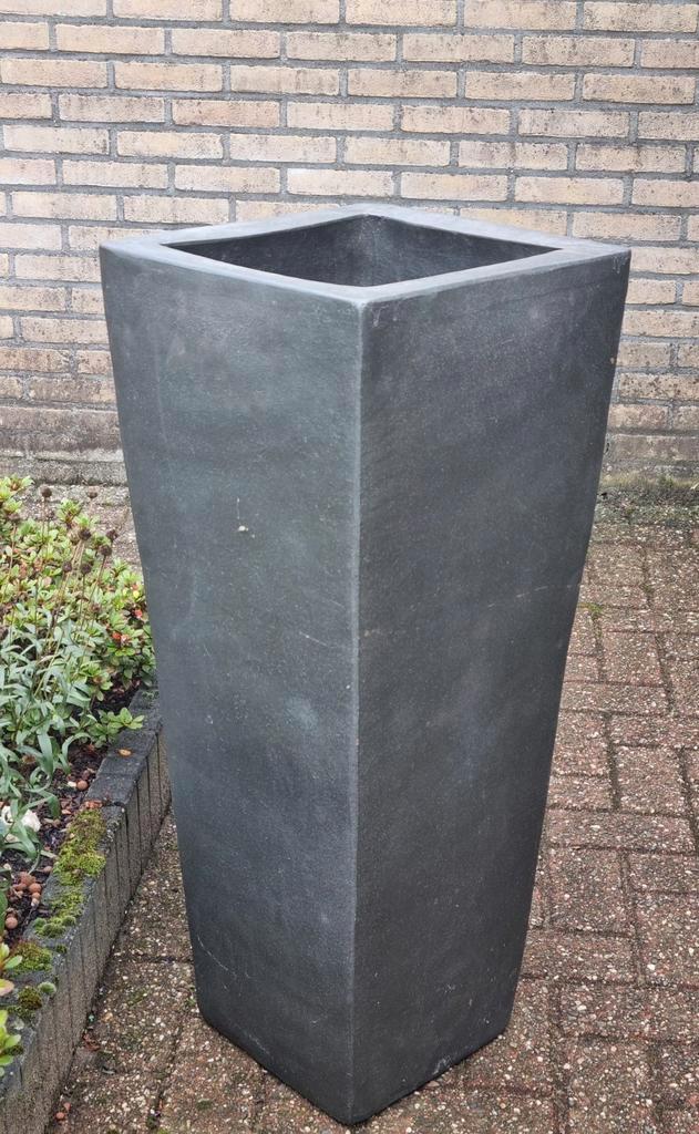 ■■   HOGE  90 cm  TERRACOTTA   PLANTENBAK, Tuin en Terras, Bloembakken en Plantenbakken, Gebruikt, Steen, Binnen, Balkon, Tuin