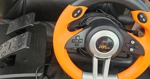 Speedlink DRIFT O.Z. - Race Stuur - PC +ORGINAL BOX, Computers en Software, Joysticks, Nieuw, Ophalen of Verzenden