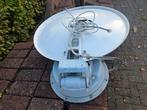Schotel 80x75 satelliet inst. voor op de camper met tuner+tv, Caravans en Kamperen, Camper-accessoires, Ophalen of Verzenden, Zo goed als nieuw