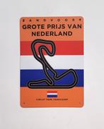Formule 1 Nederland Zandvoort circuit metalen reclamebord, Verzamelen, Verzenden, Nieuw, Formule 1