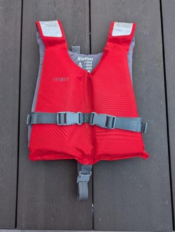 ITIWIT Kinder Zwemvest 50N Rood  beschikbaar voor biedingen
