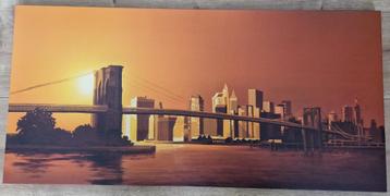 New York skyline canvas / poster beschikbaar voor biedingen