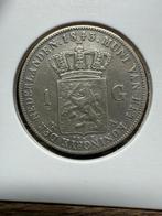 Gulden 1843 Willem II, Postzegels en Munten, Munten | Nederland, Ophalen, 1 gulden, Zilver, Losse munt