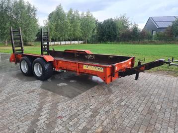 Tobroco 5t oprijwagen landbouwwagen Jadico 14ton balenwagen beschikbaar voor biedingen